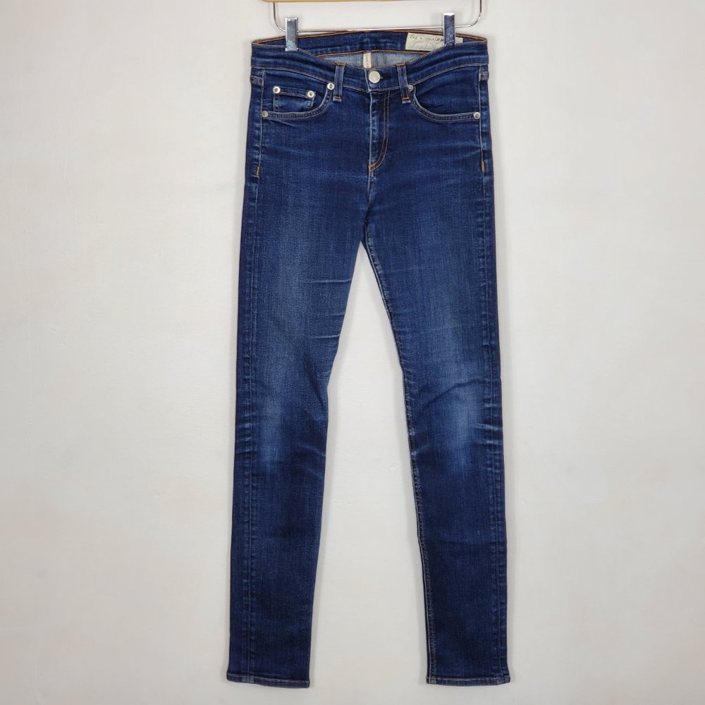 RAG AND BONE High Rise Skinny Jeans 27 EUC